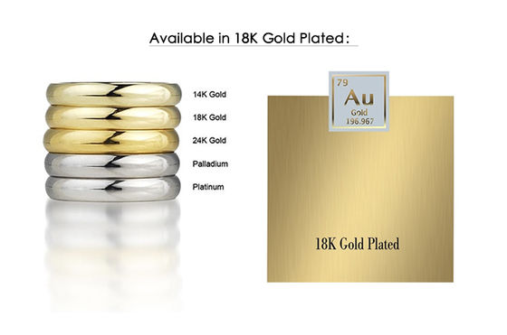 Custom 14K Gold Plated White Cubic Zircon Huggies Earrings for Weddings and Gifts in 925 Sterling Silver